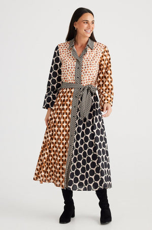 BRAVE AND TRUE Lucy Dress - Gingerbread Dress - Zabecca Living