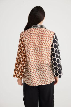 BRAVE AND TRUE Lucy Shirt - Gingerbread Shirts & Blouses - Zabecca Living