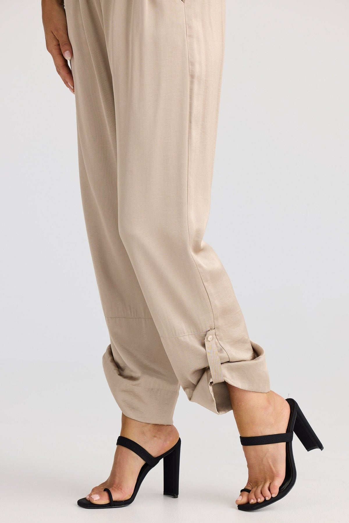 BRAVE AND TRUE Wonderland Pant - Stone Taupe PANTS - Zabecca Living