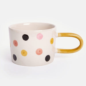 CAROLINE GARDNER Ceramic Mug - Multi Dotty COFFEE, TEA & DRINKS - Zabecca Living