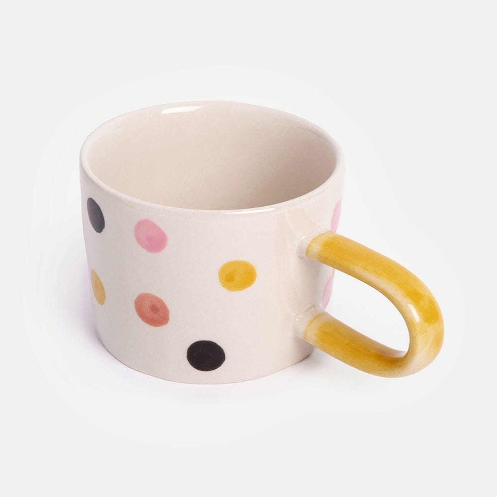 CAROLINE GARDNER Ceramic Mug - Multi Dotty COFFEE, TEA & DRINKS - Zabecca Living
