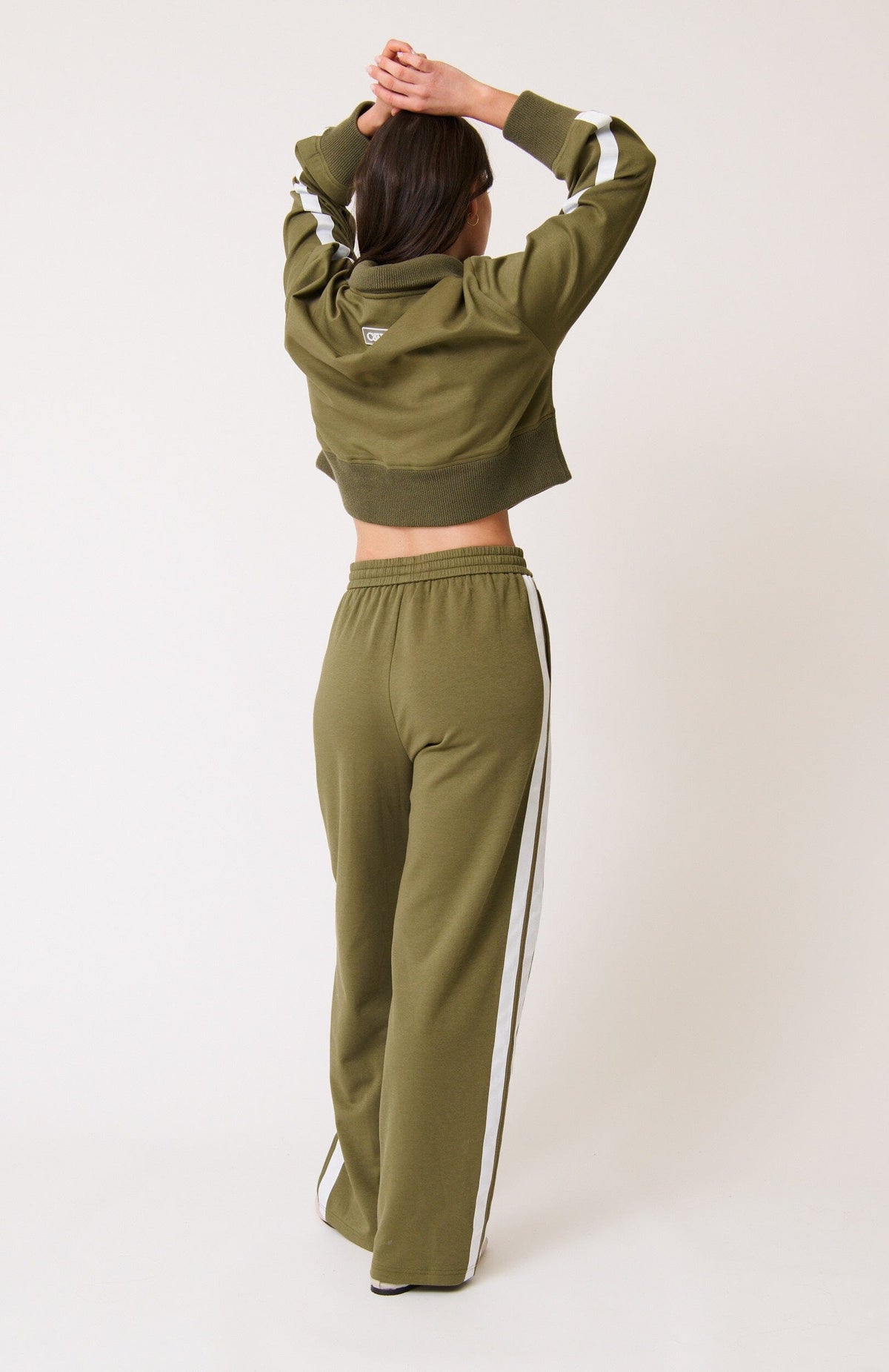 CARTEL & WILLOW Adeline Pant - Khaki JOGGER - Zabecca Living
