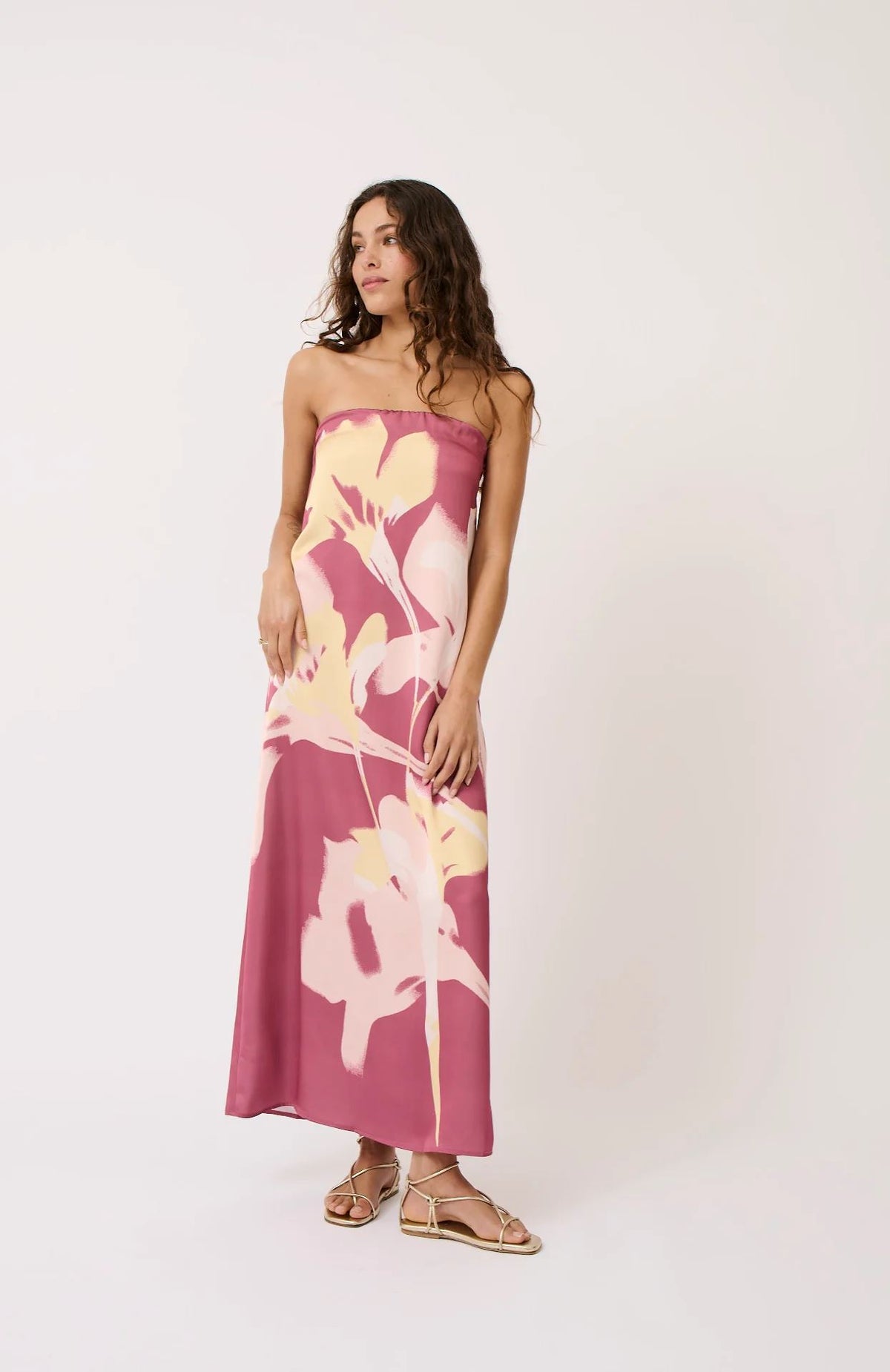 CARTEL & WILLOW Amelia Dress - Desert Floral Dress - Zabecca Living