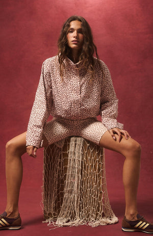 CARTEL & WILLOW Beau Spray Jacket - Ocelot Jacket - Zabecca Living