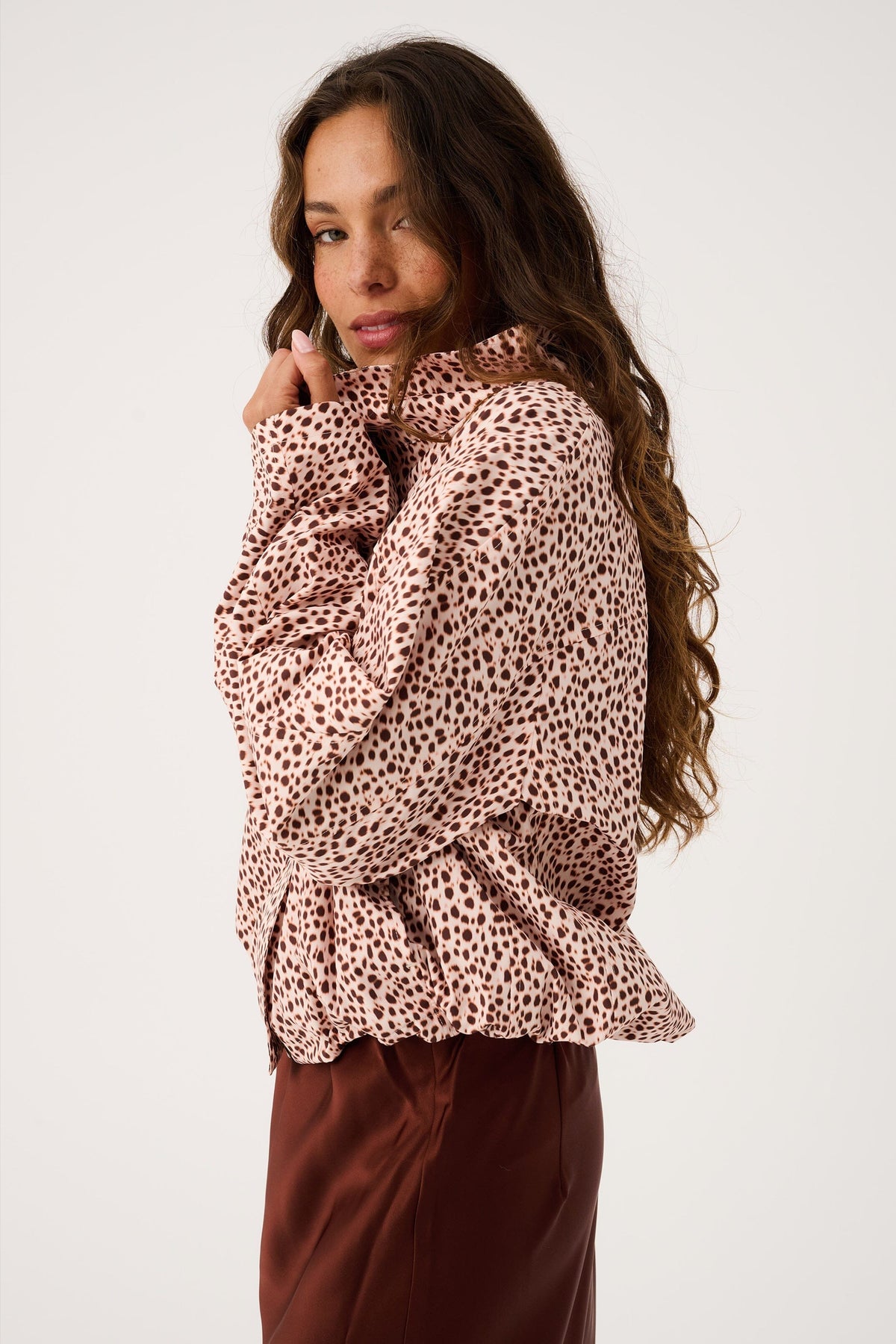 CARTEL & WILLOW Beau Spray Jacket - Ocelot Jacket - Zabecca Living