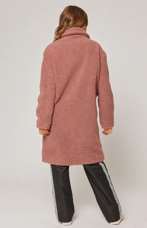 CARTEL & WILLOW Bonnie Coat - Berry Coat - Zabecca Living