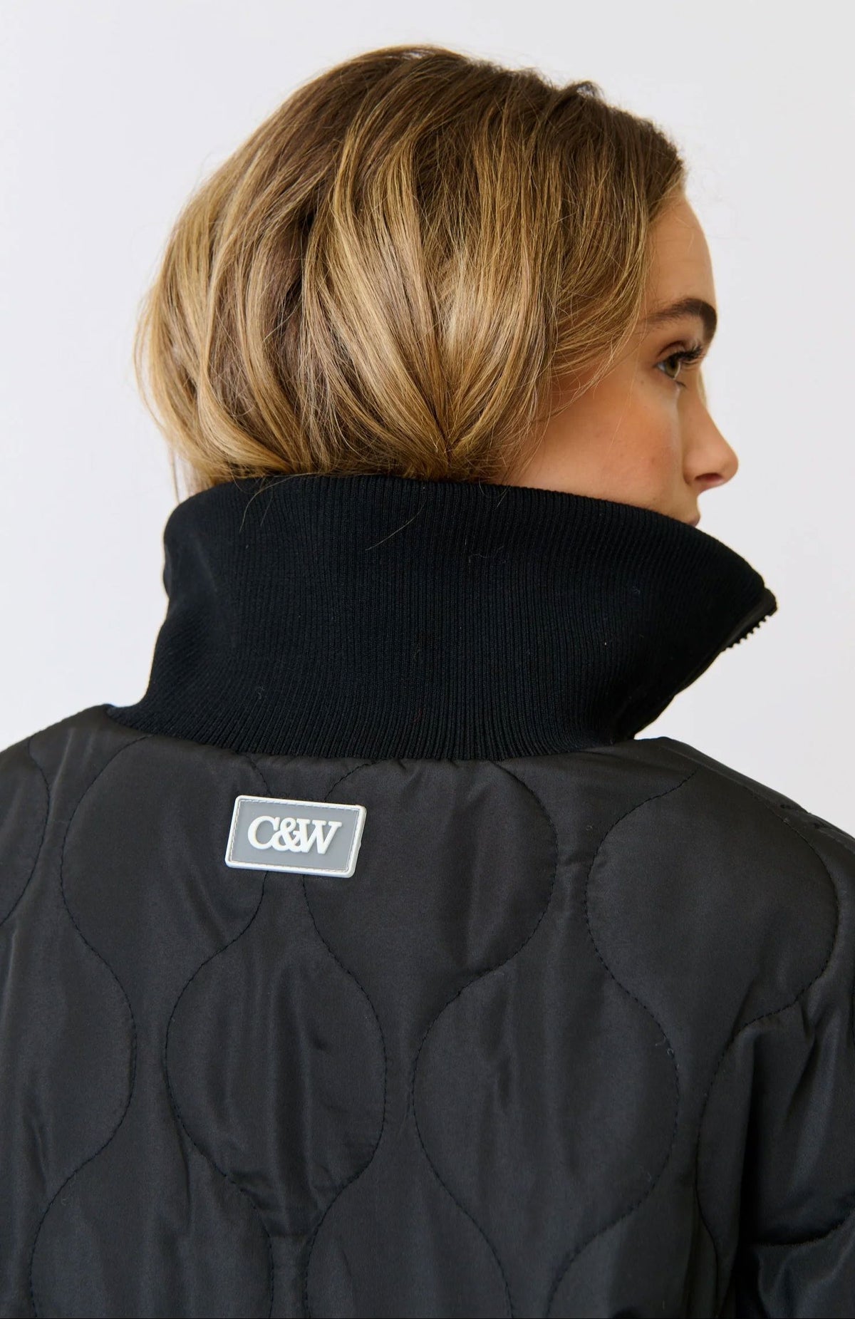 CARTEL & WILLOW Bridie Jacket - Black / Cream Jacket - Zabecca Living