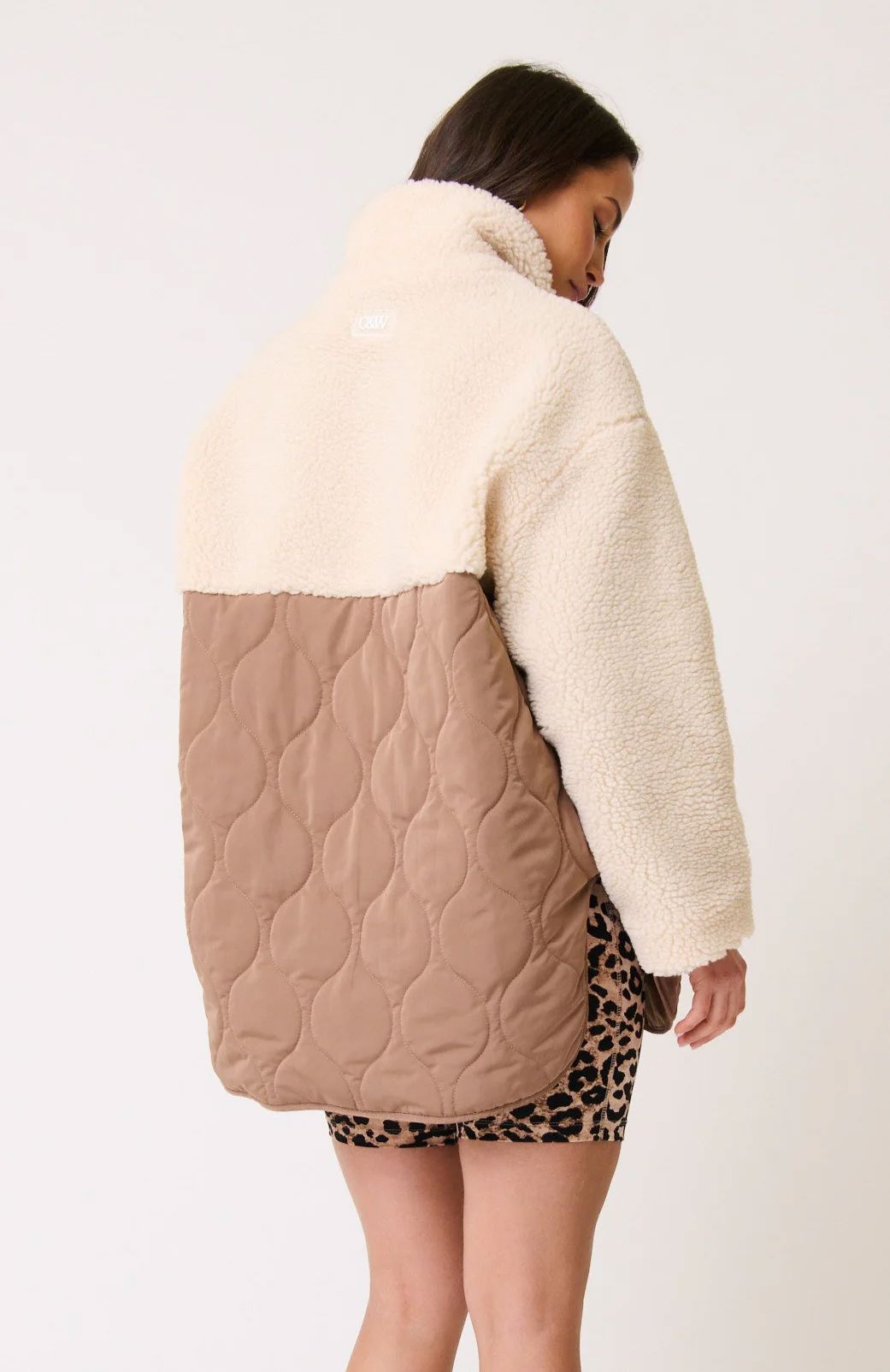 CARTEL & WILLOW Brielle Jacket - Fawn / Cream Jacket - Zabecca Living