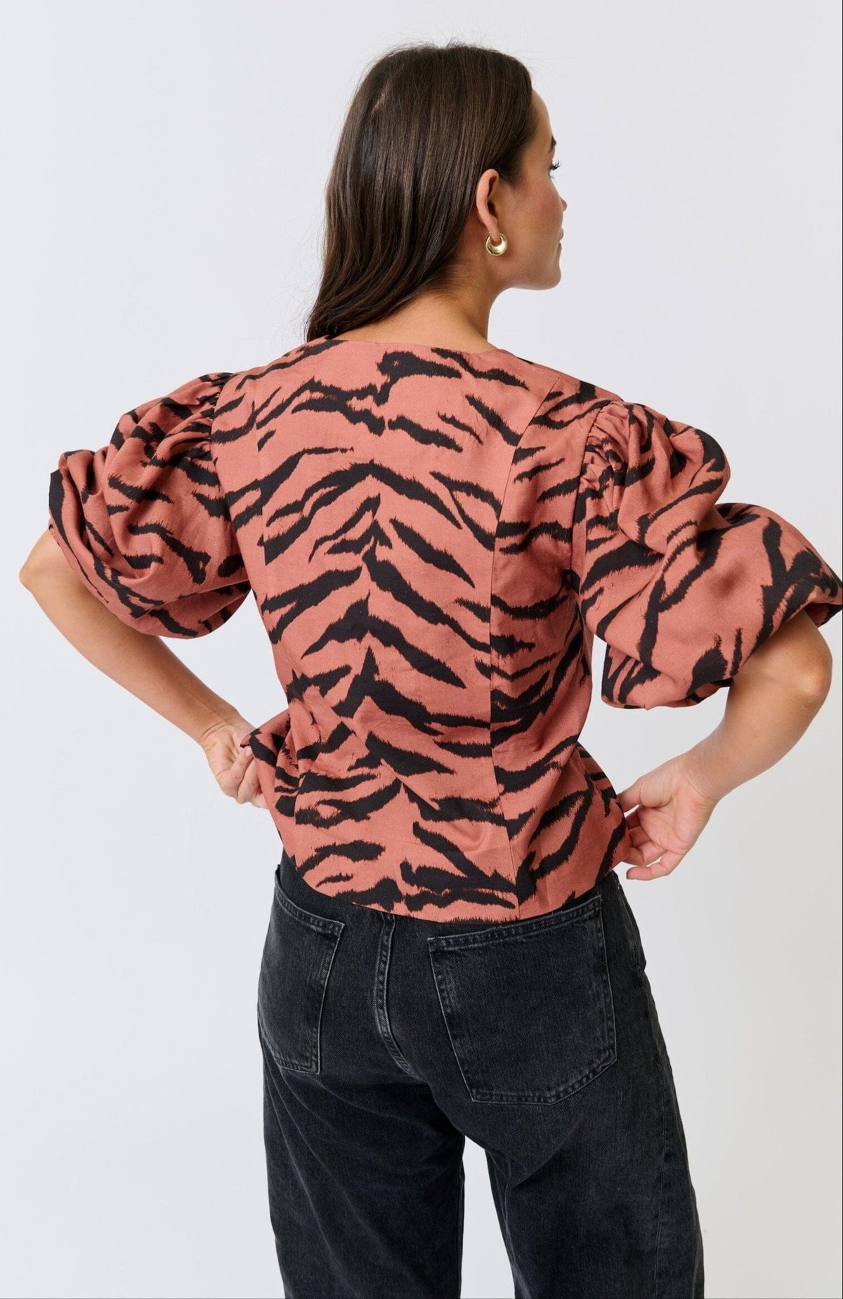 CARTEL & WILLOW Cypress Top - Zebra Shirts & Blouses - Zabecca Living