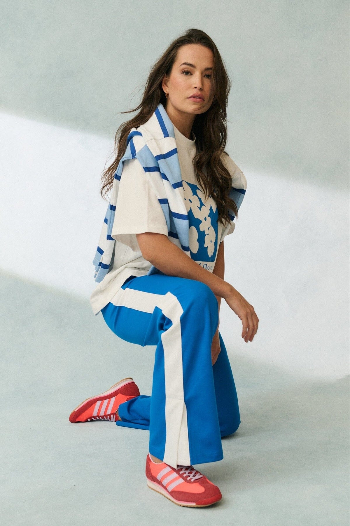 CARTEL & WILLOW Isobel Pant - Cobalt PANTS - Zabecca Living