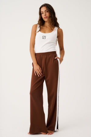 CARTEL & WILLOW Isobel Pant - Truffle PANTS - Zabecca Living