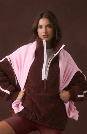 CARTEL & WILLOW Margot Pullover - Mulberry Jacket - Zabecca Living