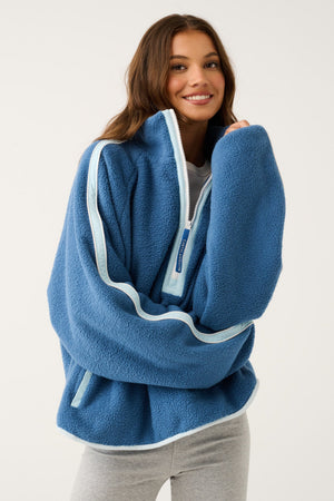 CARTEL & WILLOW Matilda Pullover - Ink Jacket - Zabecca Living
