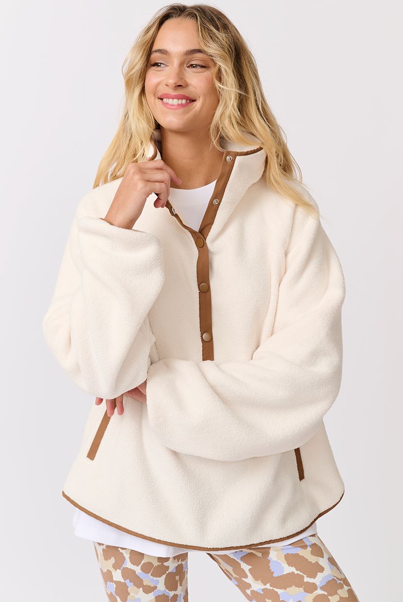 CARTEL & WILLOW Mattie Pullover - Vanilla SWEATER - Zabecca Living