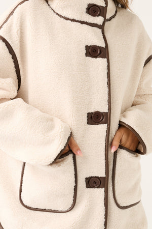 CARTEL & WILLOW Micah Jacket - Cream Jackets - Zabecca Living