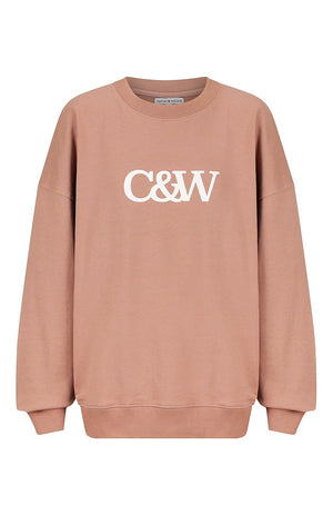 CARTEL & WILLOW Nina Sweater - Coffee Rose SWEATER - Zabecca Living