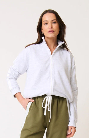 CARTEL & WILLOW Rowen Jacket - Grey Marle Jacket - Zabecca Living