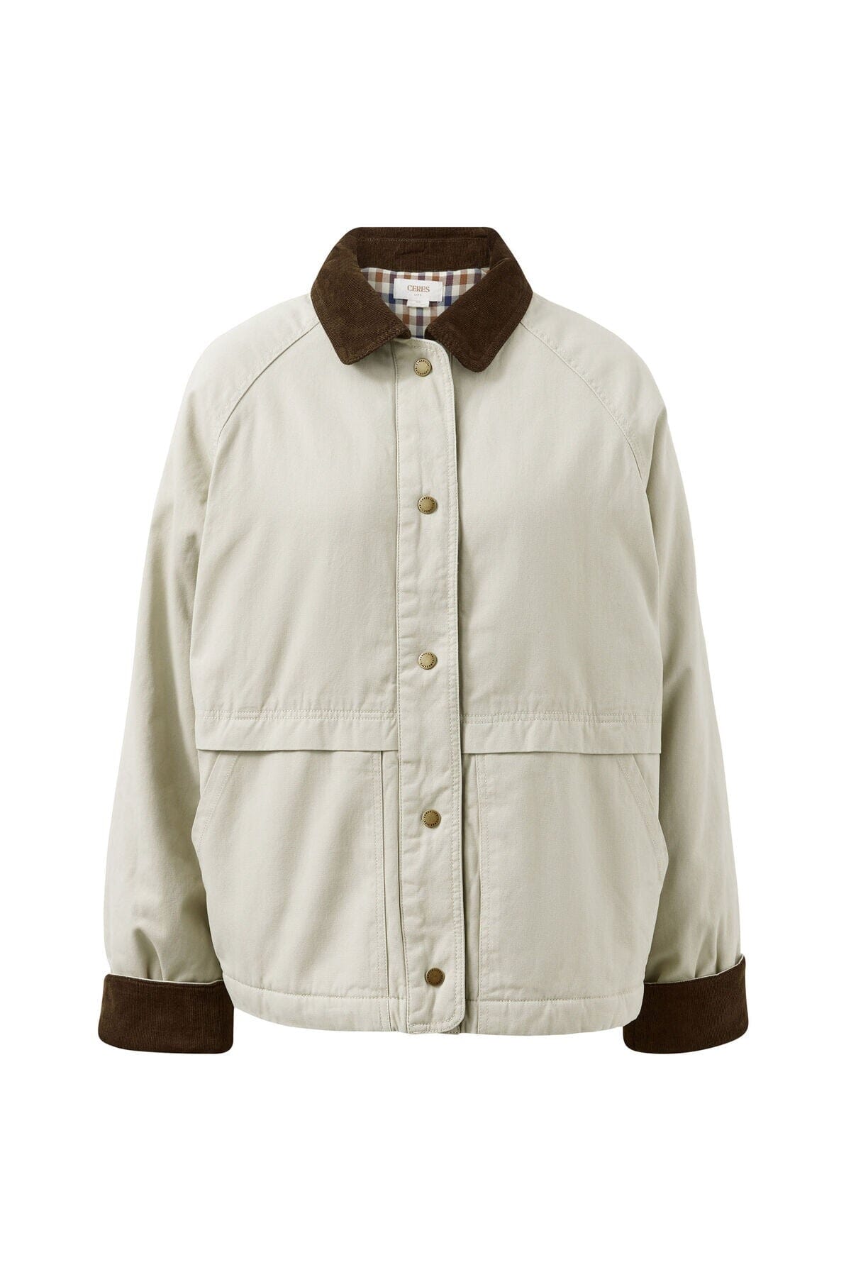 CERES LIFE Blair Barn Jacket - Birch Jacket - Zabecca Living