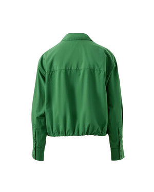 CERES LIFE Clover Tie Shirt - Basil Shirts & Blouses - Zabecca Living