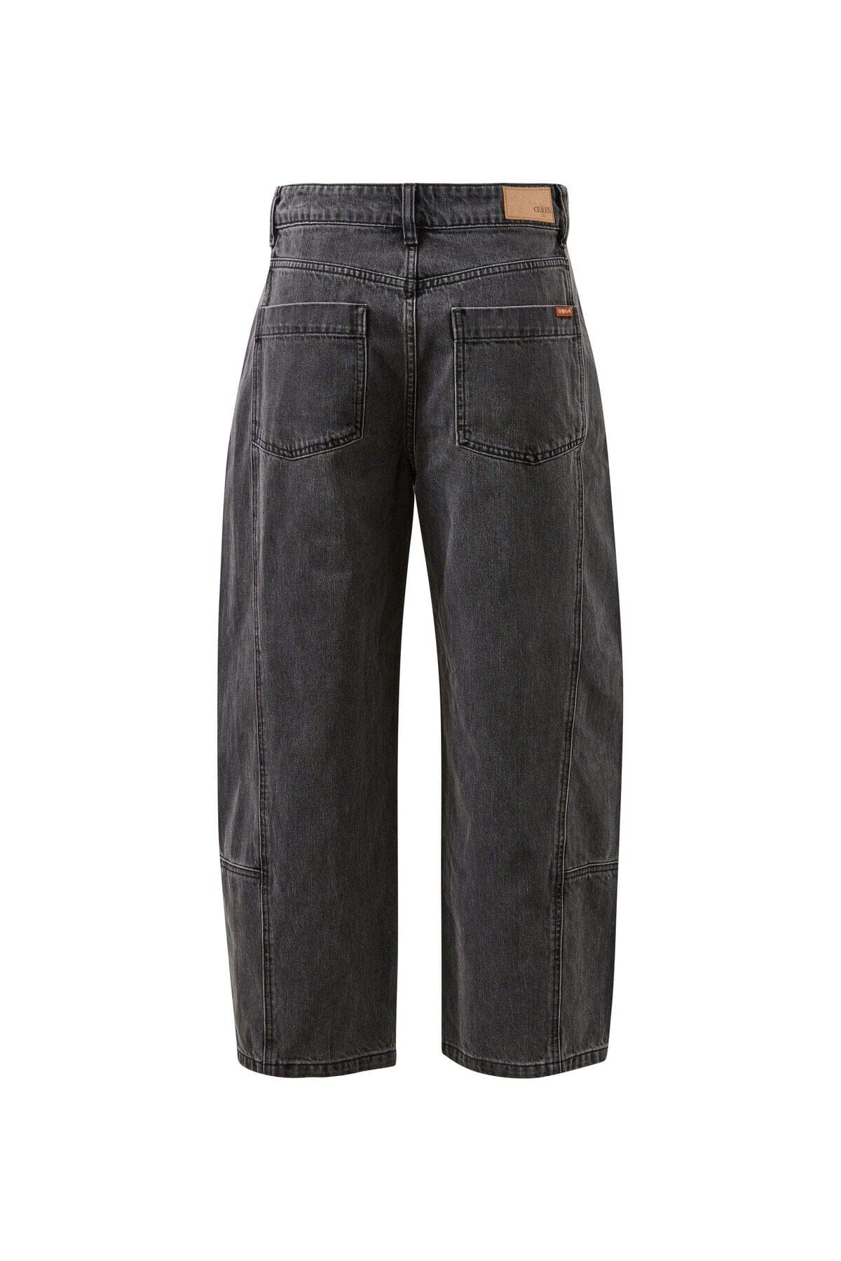 CERES LIFE Demi Barrel Jean - Faded Black JEANS - Zabecca Living