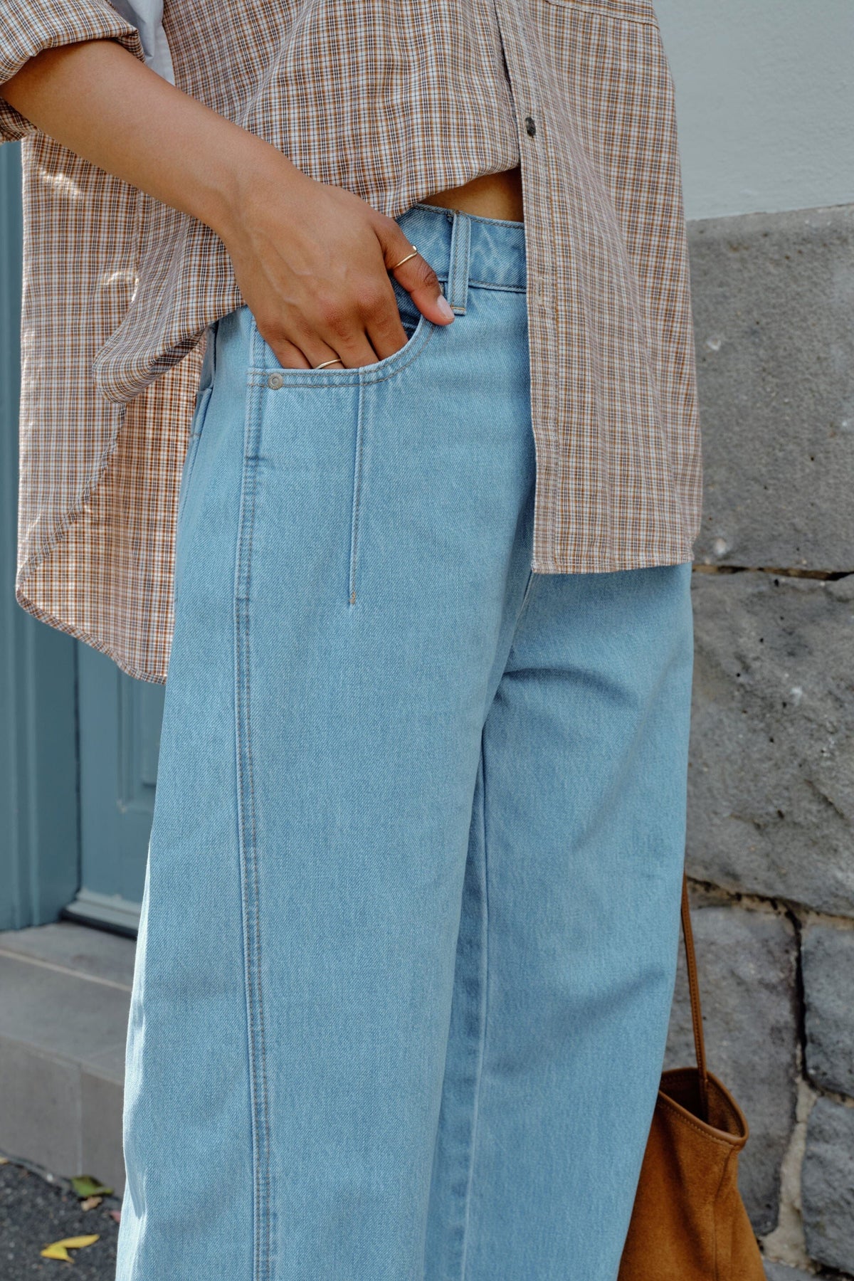 CERES LIFE Demi Barrel Jean - Vintage Blue JEANS - Zabecca Living