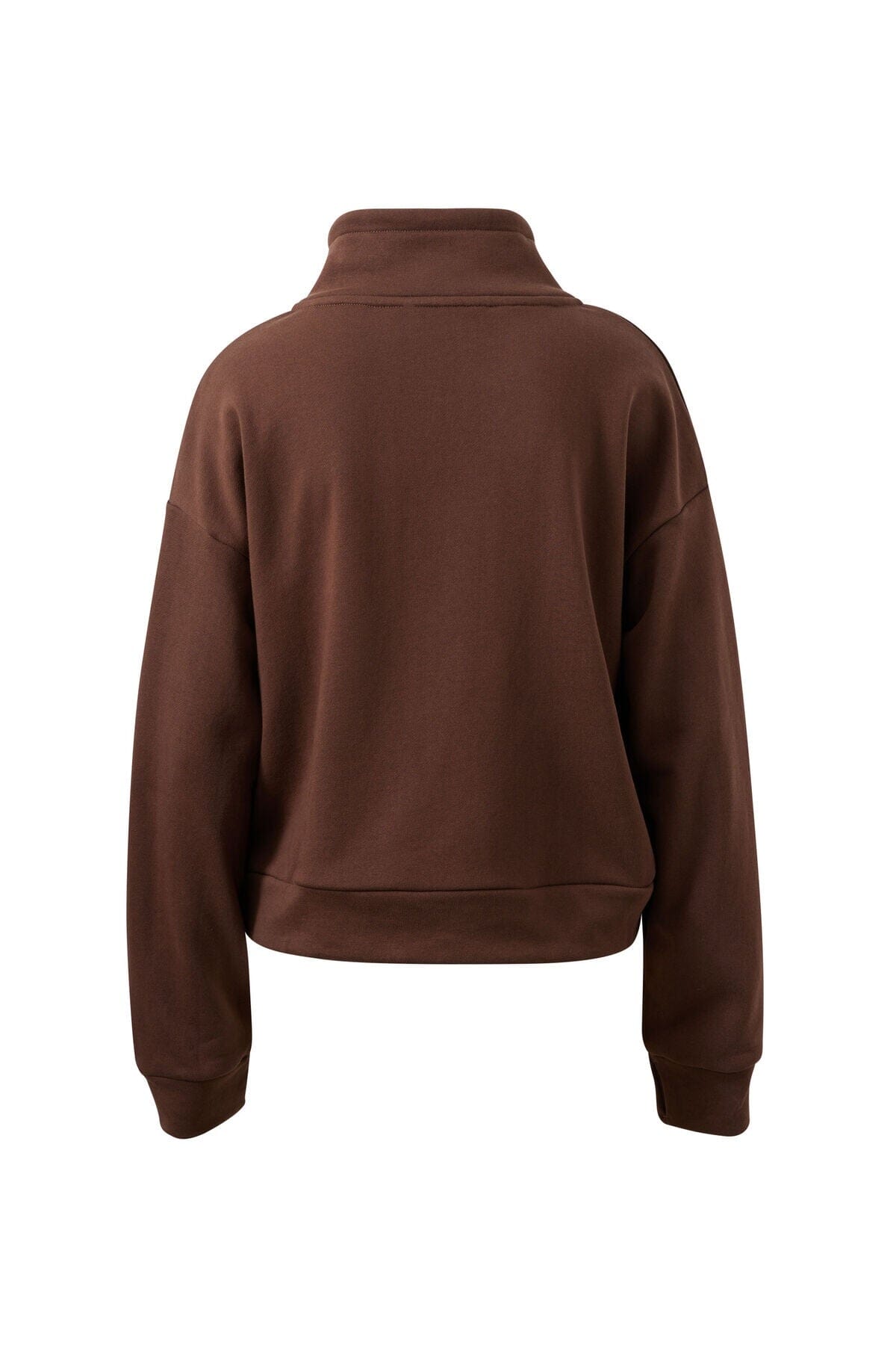 CERES LIFE Eva Sporty Half Zip - Chocolate Jacket - Zabecca Living