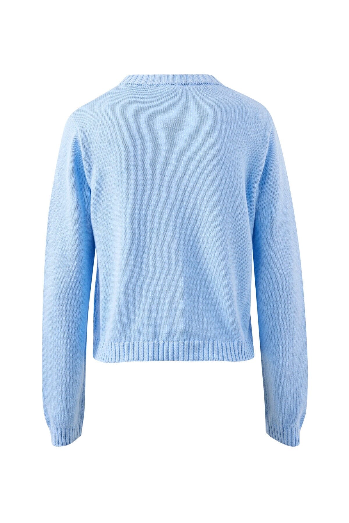 CERES LIFE Nelly Long Sleeve Knit Cardi - China Blue Jumpers + Knitwear - Zabecca Living