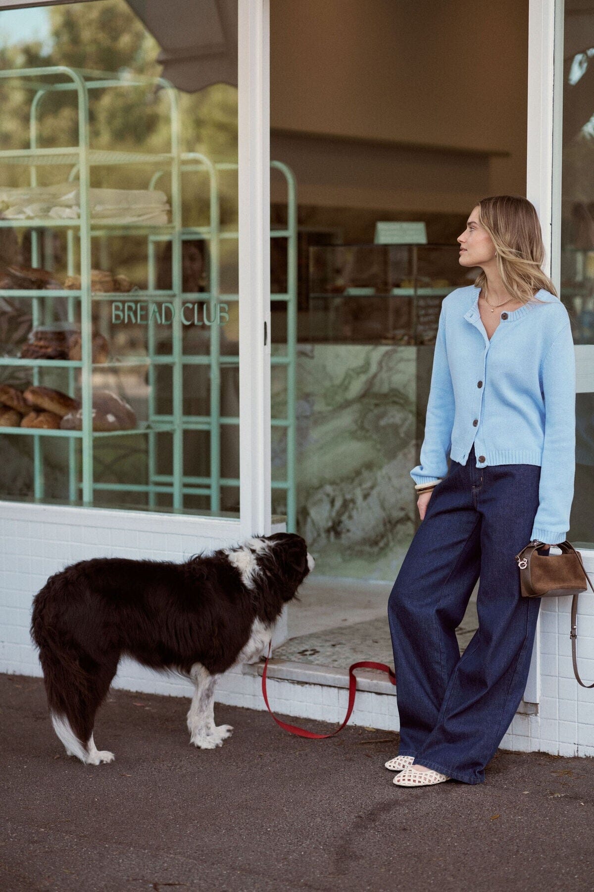 CERES LIFE Nelly Long Sleeve Knit Cardi - China Blue Jumpers + Knitwear - Zabecca Living