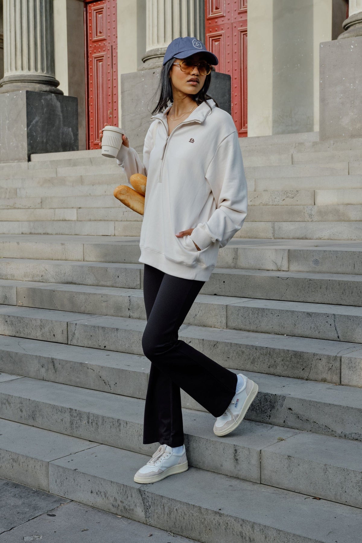 CERES LIFE Ponte Bootleg Pant - Black PANTS - Zabecca Living