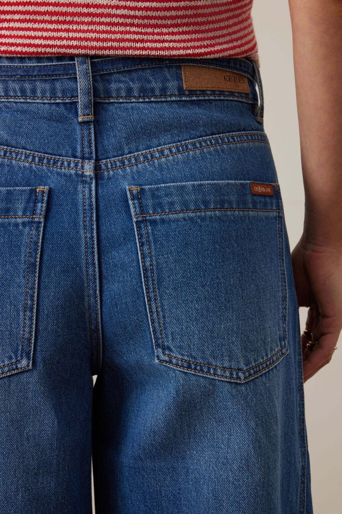 CERES LIFE Smith Barrel Jean - Fresh Indigo JEANS - Zabecca Living