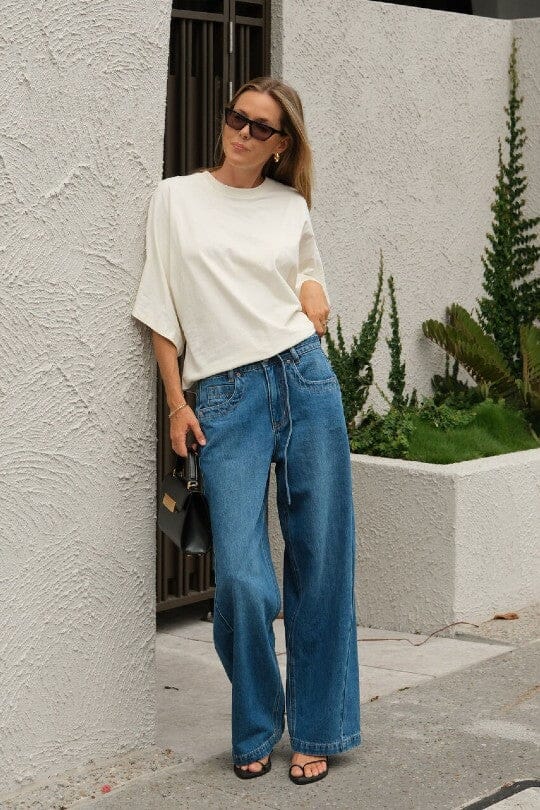 CERES LIFE Smith Barrel Jean - Fresh Indigo JEANS - Zabecca Living