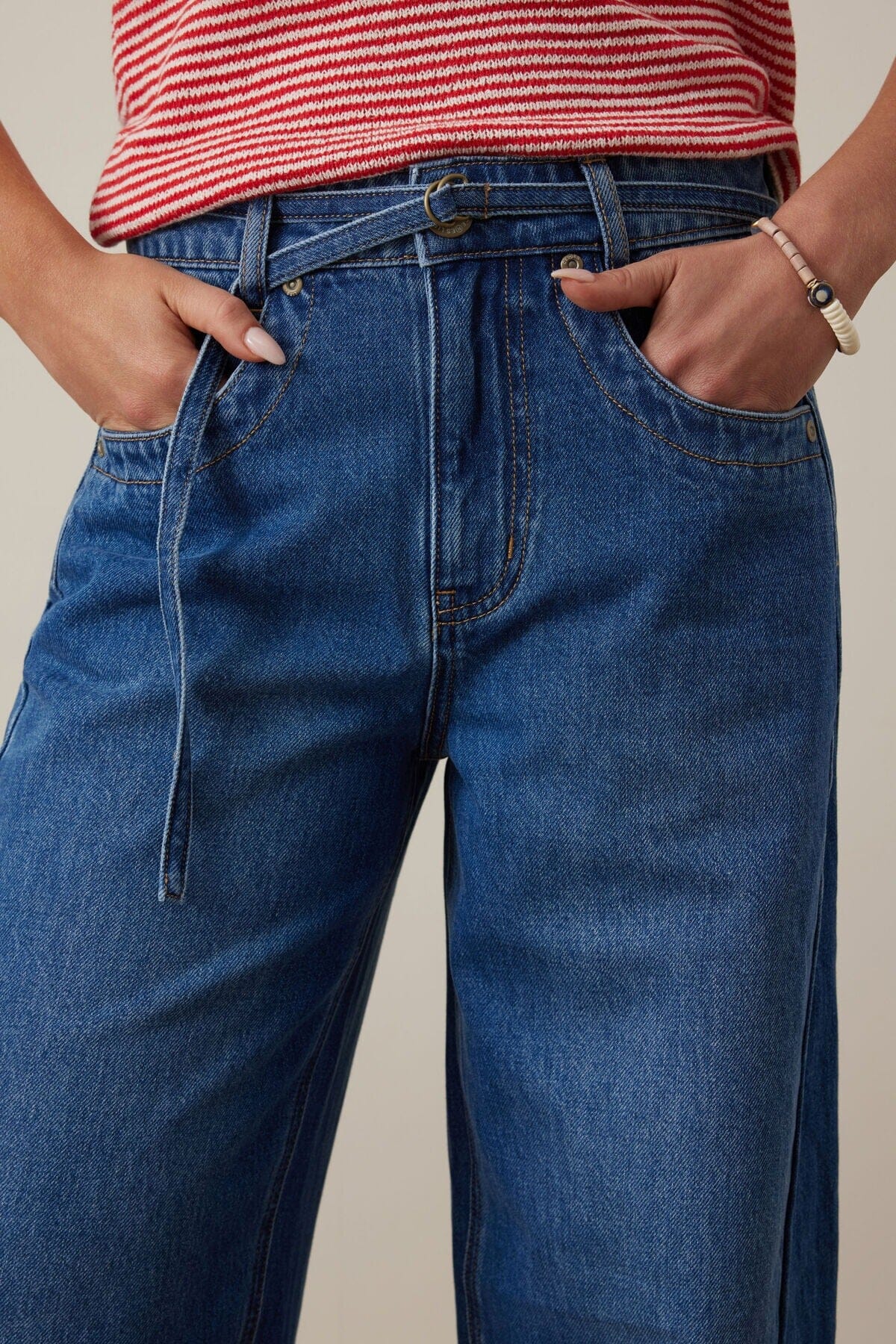 CERES LIFE Smith Barrel Jean - Fresh Indigo JEANS - Zabecca Living