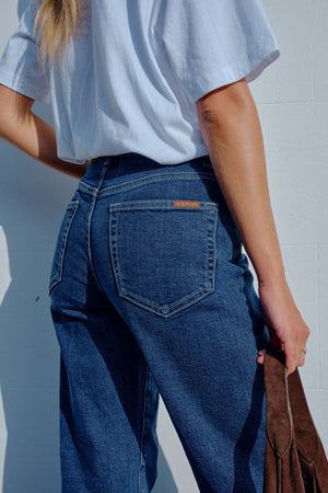 CERES LIFE Sydney Straight Leg Jean - Fresh Indigo JEANS - Zabecca Living