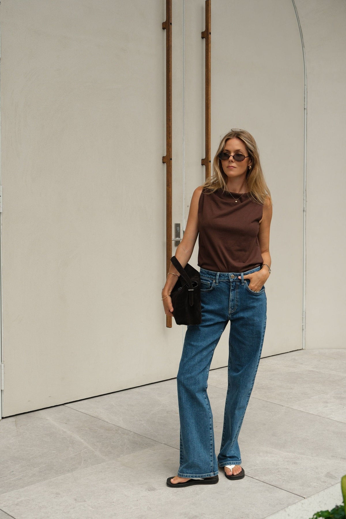 CERES LIFE Sydney Straight Leg Jean - Fresh Indigo JEANS - Zabecca Living