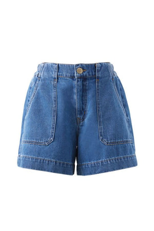 CERES LIFE Weekender Short - Fresh Indigo SHORTS - Zabecca Living