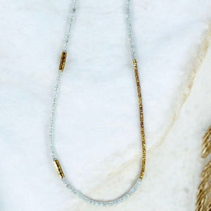 CHANDRA COLLECTIONS Cairo Moonstone Necklace Necklace - Zabecca Living