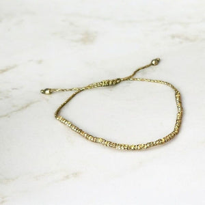 CHANDRA COLLECTIONS Golden Thread Bracelet BRACELET - Zabecca Living