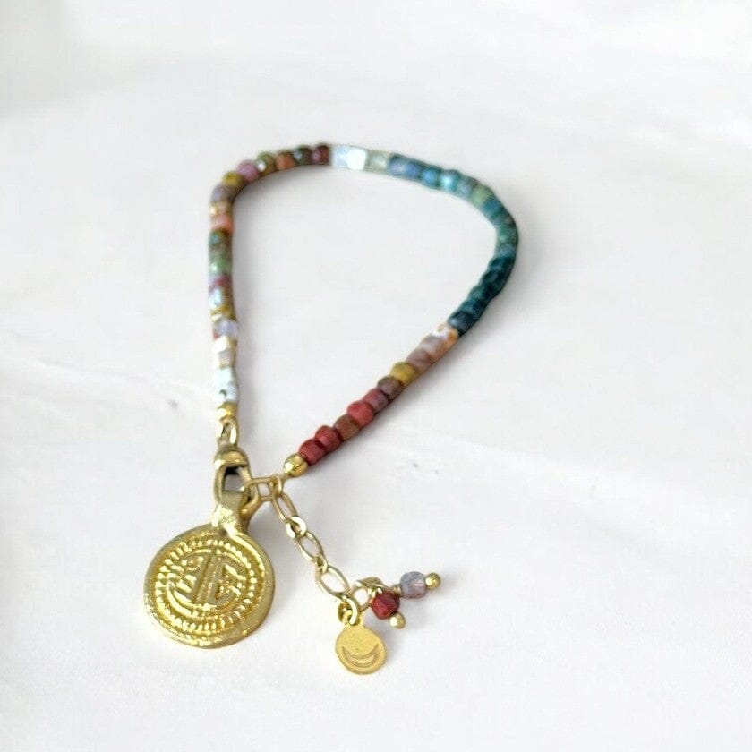 CHANDRA COLLECTIONS Kalila Bloodstone Bracelet BRACELET - Zabecca Living
