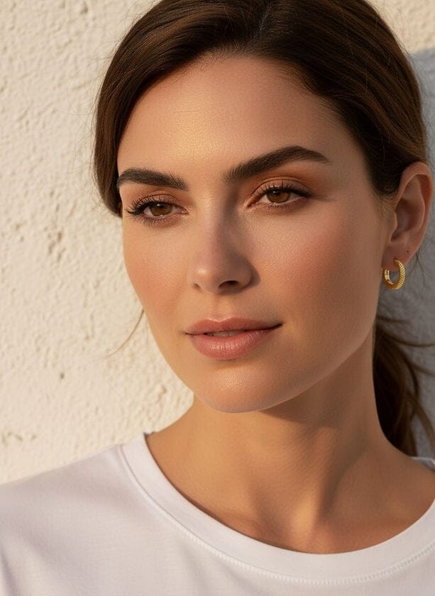 CHANDRA COLLECTIONS Lavanya Hoops Earrings - Zabecca Living