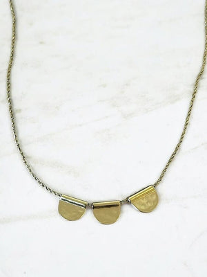 CHANDRA COLLECTIONS Sol Thread Necklace Necklace - Zabecca Living