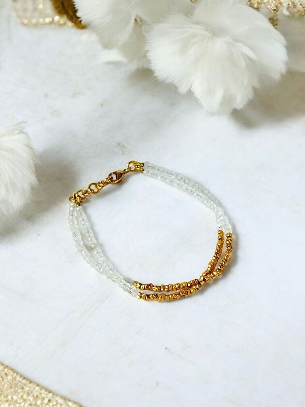 CHANDRA COLLECTIONS Zakai Moonstone Bracelet BRACELET - Zabecca Living