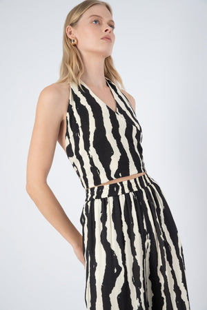 CURAAE Jett Pant - Black / White PANTS - Zabecca Living