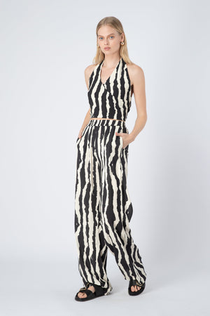 CURAAE Jett Pant - Black / White PANTS - Zabecca Living