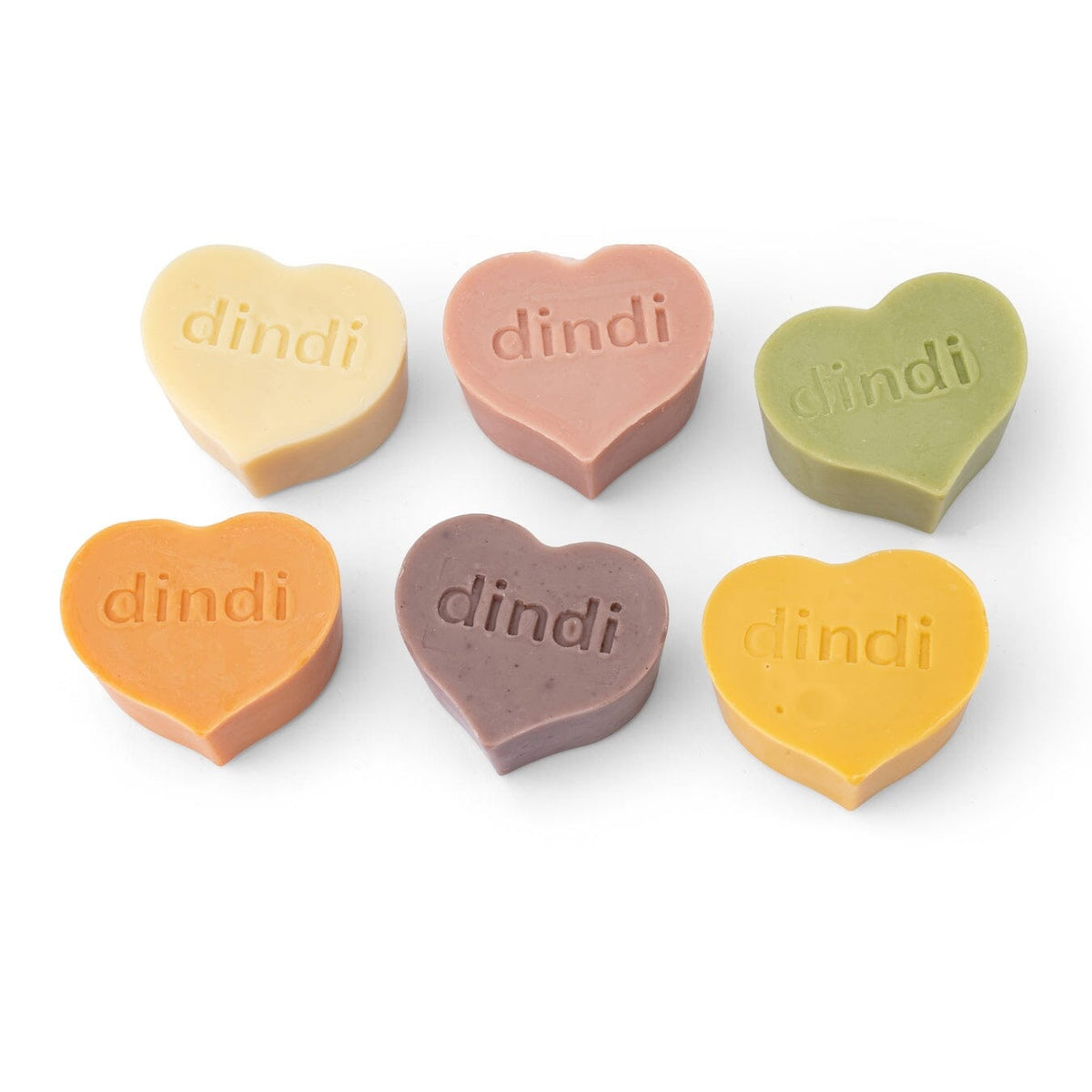 DINDI NATURAL Heart Soap Lavender - Mauve FRAGRANCE - Zabecca Living