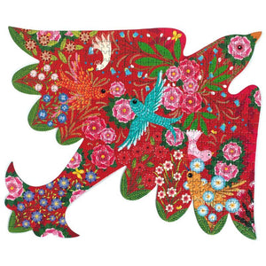 DJECO Bird Shaped 500pc Art Puzzle KIDS TOY - Zabecca Living