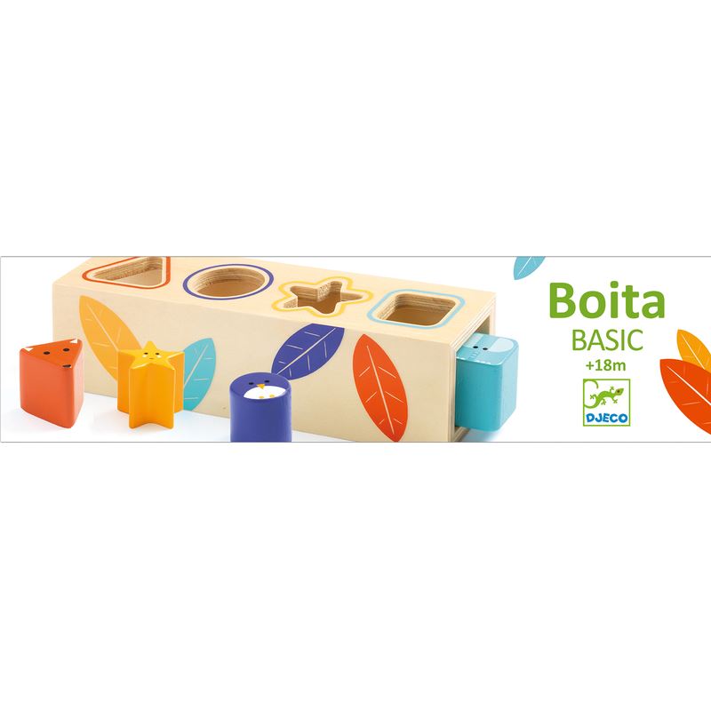 DJECO Boitabasic Shape Sorter TODDLER (1-3 Yrs) - Zabecca Living