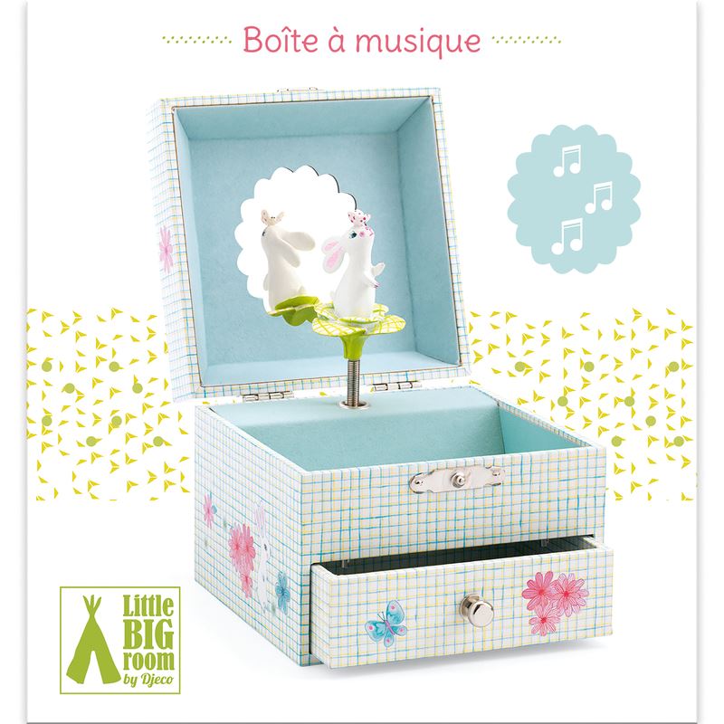 DJECO Sweet Rabbit's Song Music Box PRE-SCHOOL (3-5 Yrs) - Zabecca Living