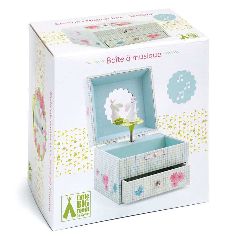 DJECO Sweet Rabbit's Song Music Box PRE-SCHOOL (3-5 Yrs) - Zabecca Living