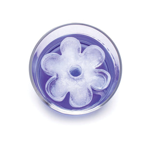 DRINK PLINKS Retro Daisy Ice Cube Tray - Pink DRINKWARE - Zabecca Living