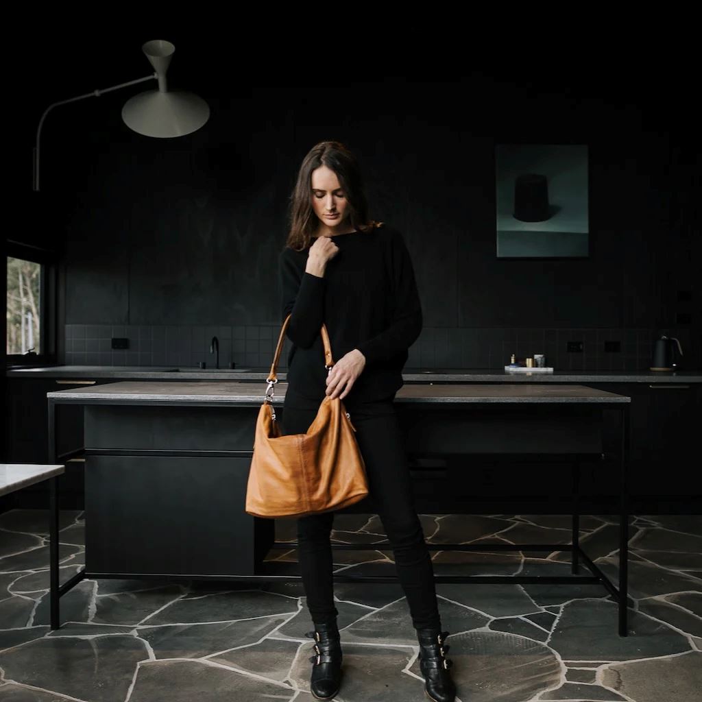 DUSKY ROBIN Adele Bag - Tan HANDBAG - Zabecca Living